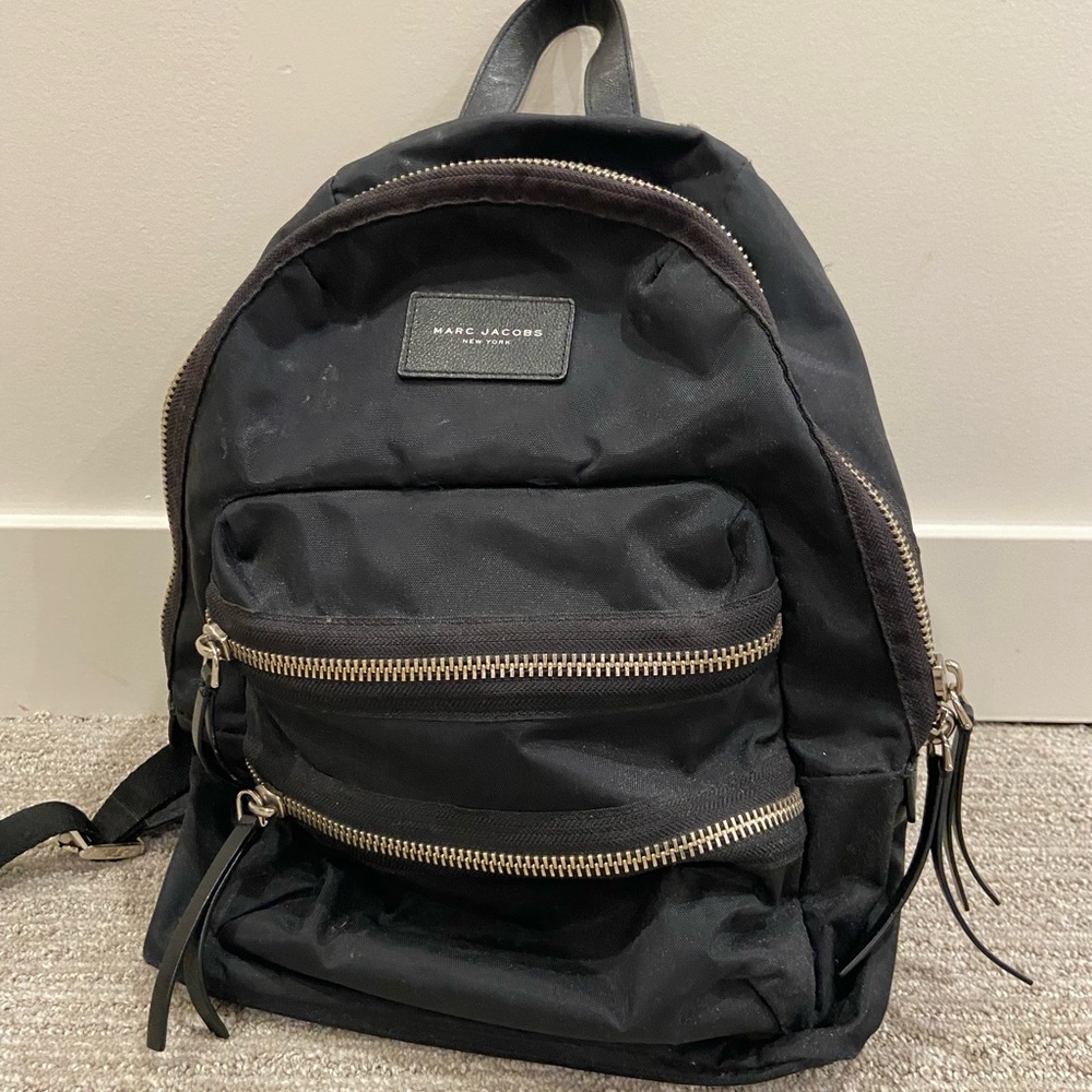 Marc Jacobs black backpack